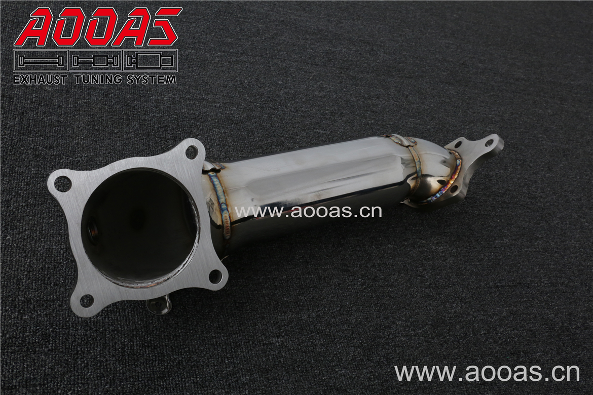 Honda Civic fk8,   All SS304 / Decat (Catless) Downpipe